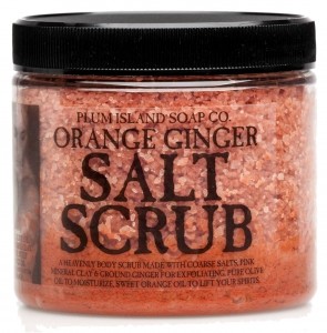 Plum Island Orange Ginger Salt Scrub